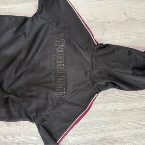 True Religion Black and Red Women's Sweater